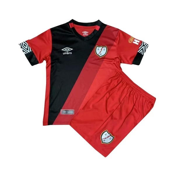 Camiseta Rayo Vallecano Replica Tercera Ropa Niños 2020/21 Rojo